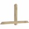 Ekena Millwork Eugene Rough Sawn Timber Gable Bracket, Douglas Fir, 72"W x 36"H x 4"D x 4"F, 12/12 Pitch GBW072X36X0404EUG00RDF - alternate 2